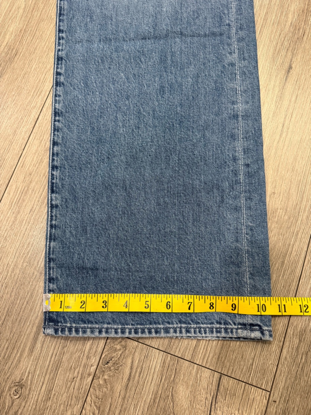 NWT Mother Superior Denim The Dodger Skimp Cuff Jean Music Is The Medium Sz 28 - Picture 10 of 15